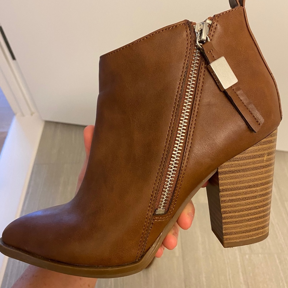 Circus by Sam Edelman Brown Booties